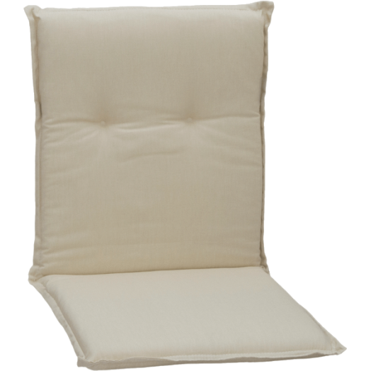 PÁRNA ALACSONYTÁMLÁS BARCELONA 98X48X6CM VILÁGOS BEIGE 100% PAMUT