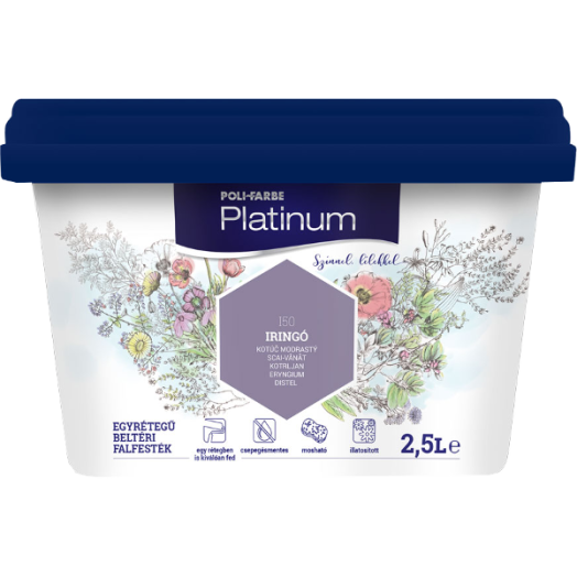 PLATINUM SZÍNES BELTÉRI 2,5L I50 IRINGÓ DISZP. FALFESTÉK