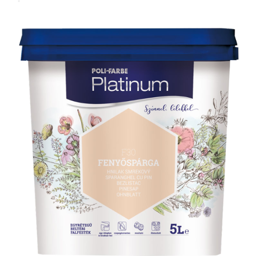 PLATINUM SZÍNES BELTÉRI 5L F30 FENYŐSPÁRGA DISZP. FALFESTÉK