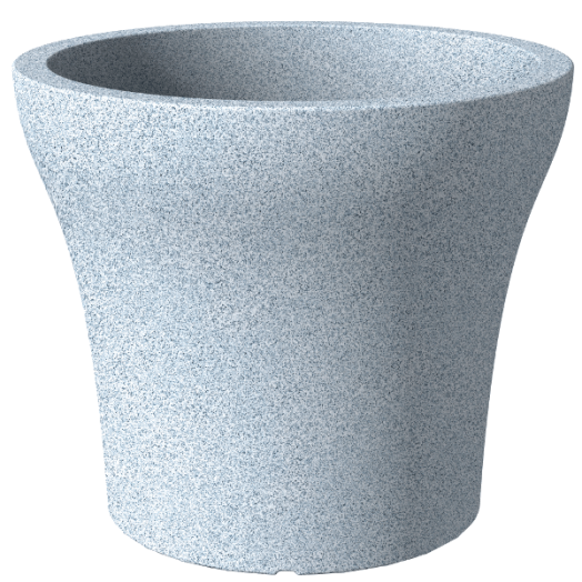 KASPÓ KÜLTÉRI 30CM STONE(258) FEHÉR GRÁNIT *310247*