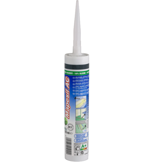 MAPESIL AC SZILIKON PENÉSZEDÉSGÁTLÓ 116 PÉZSMASZÜRKE 310ML