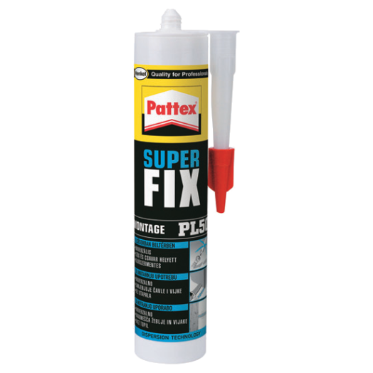 PATTEX SUPER FIX ÉPÍTÉSI RAGASZTÓ 400G DISZPENZIÓS ALAPÚ
