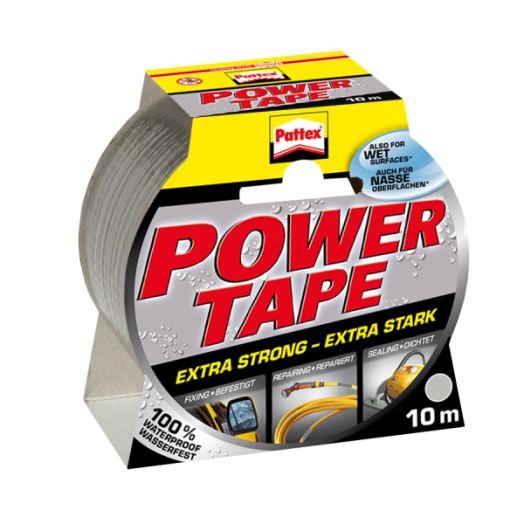 PATTEX POWER TAPE RAGASZTÓSZALAG 50MMX10M, EZÜST