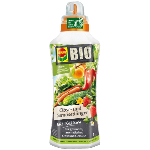 COMPO BIO TÁPOLDAT ZÖLDS.GYÜMÖLCS 1L