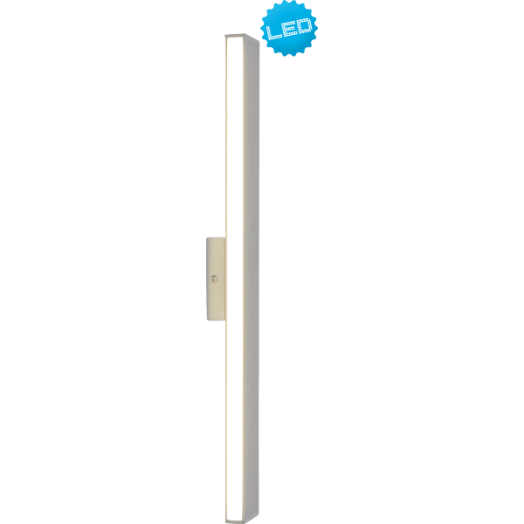 SIMPLYALU 120LED FALI LÁMPA 24W 1700LM KRÓM/EZÜST