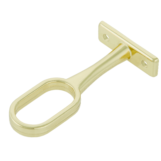 OVÁLIS KÖZÉPTARTÓ 30X15MM SÁRGARÉZ