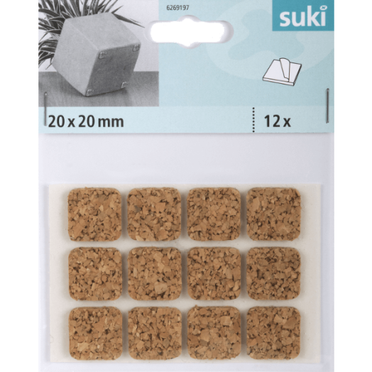 PARAFACSÚSZKA 20X20MM ÖNTAPADÓS, 12DB-OS