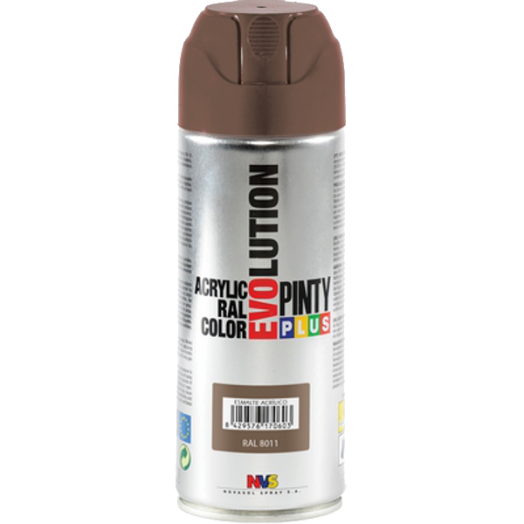 PINTY PLUS EVOLUTION AKRIL SPRAY 200ML RAL 8011 DIÓBARNA