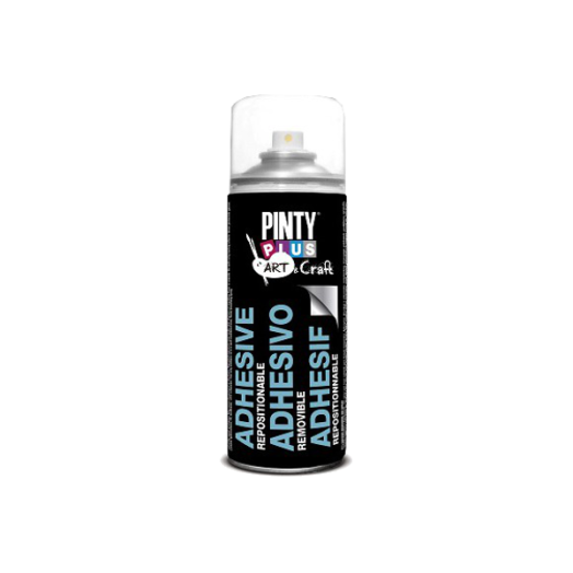 PINTY PLUS ART RAGASZTÓ SPRAY 400ML VISSZASZEDHETŐ RAGASZTÓ SPRAY