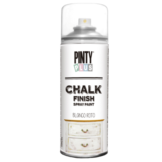 PINTY PLUS CHALK KRÉTA FESTÉK SPRAY 400ML CK788 TÖRT FEHÉR