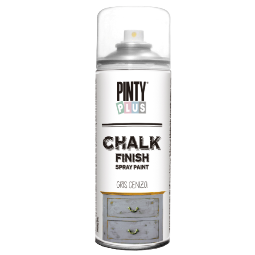 PINTY PLUS CHALK KRÉTA FESTÉK SPRAY 400ML CK798 HAMU SZÜRKE