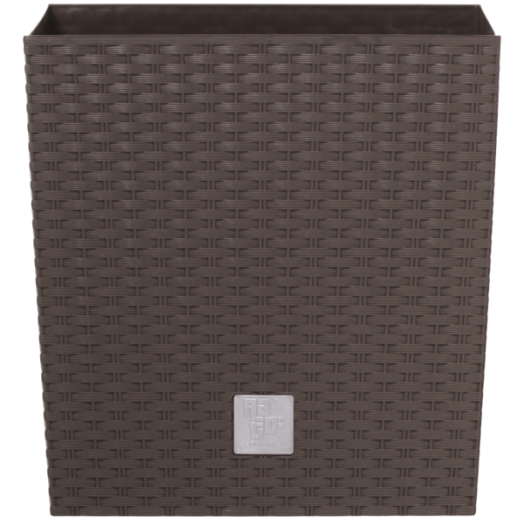 RATO LOW RATTAN LÁDA 32X32CM BARNA