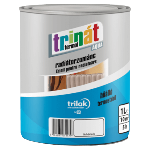 TRINÁT AQUA VIZES RADIÁTOR ZOMÁNC 1L 100 FEHÉR
