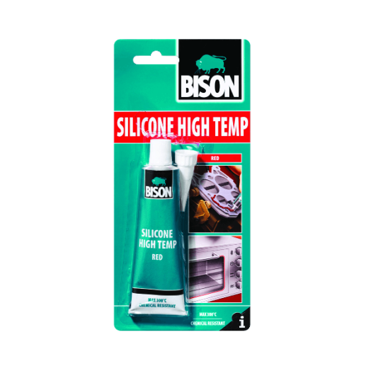 BISON HŐÁLLÓ SZILIKON PIROS 60ML SÜTŐ TÖMÍTÉSÉHEZ
