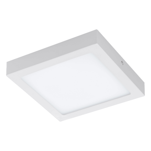 FUEVA-C LED BEÉPÍTETT LÁMPA 15,6W 2000LM 22,5X22,5CM 2700-6500K MATT FEHÉR