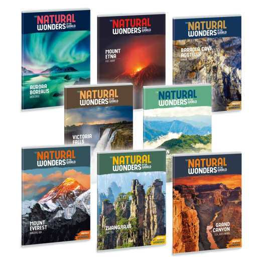 Ars Una Natural Wonders A/4 extra kapcsos füzet-kockás
