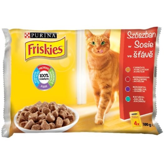 Friskies alutasakos macskaeledel