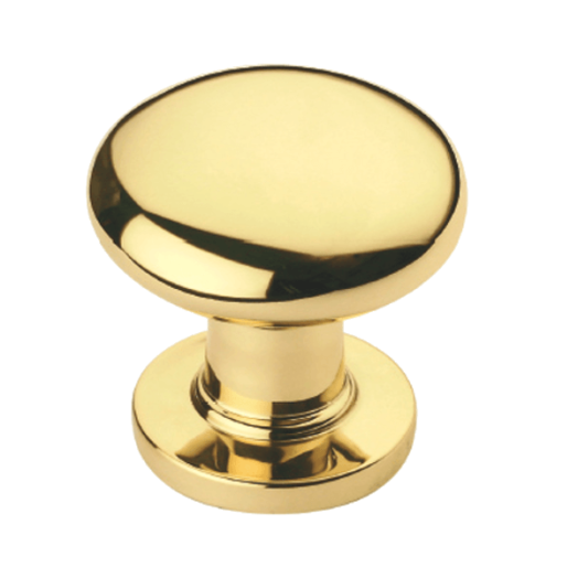 SÁRGARÉZ AJTÓGOMB, 43MM