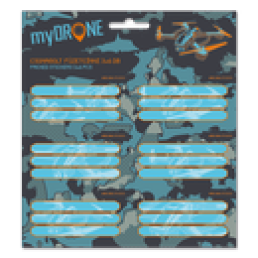myDrone csomagolt füzetcímke (3x6 db)