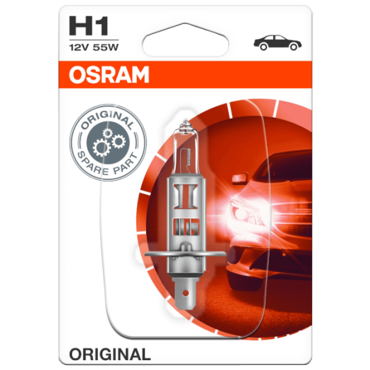 FÉNYSZÓRÓ H1 12V/55W OSRAM          P14,5S BLISZTER