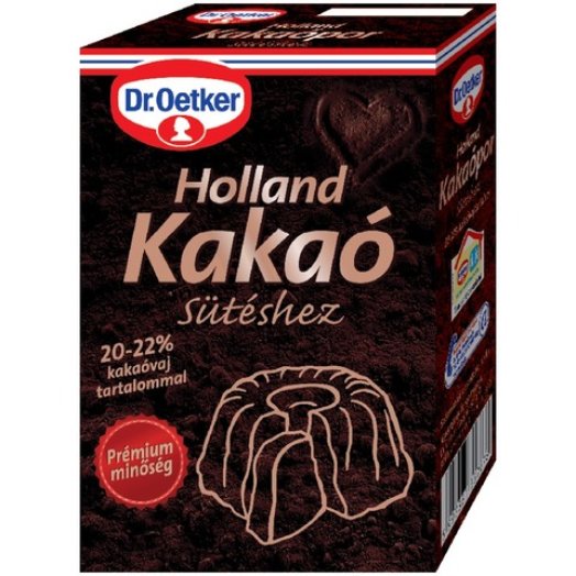 Dr. Oetker Holland kakaó sütéshez