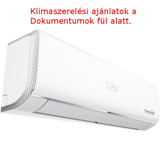 HOME INVERTERES SPLITKLÍMA 2,6KW H09TR01-IO FŰTÉS:2,4KW, WI-FI MODUL Outlet