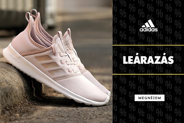Sneakerrajongók figyelem! Adidas cipők 50% kedvezménnyel!