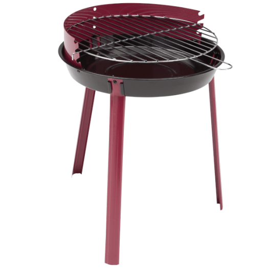 KÖRGRILL 37CM-ES 3LÁBÚ KRÓMOZOTT GRILLRÁCS