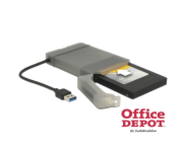 Delock DL62742 2,5" külső SATA HDD ház USB 3.0-mal