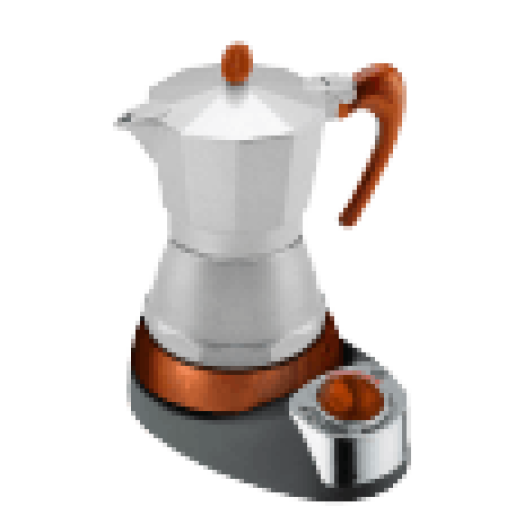 601006 Elektromos kotyogós kávéfőző, 6 személyes