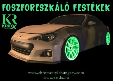 FOSZFORESZKÁLÓ FESTÉKEK.