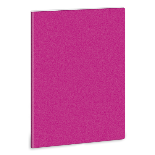 glitter-pink füzet A/4 négyzethálós