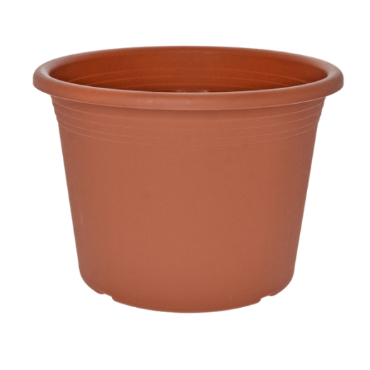 VIRÁGCSERÉP MŰANYAG 35CM TERRACOTTA SZÍNBEN