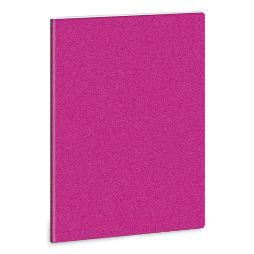 glitter-pink füzet négyzethálós A/5