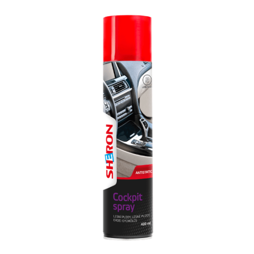 SHERON MŰSZERFALÁPOLÓ AEROSOL 400ML COCKPIT SPRAY ERDEI GYÜMŐLCS