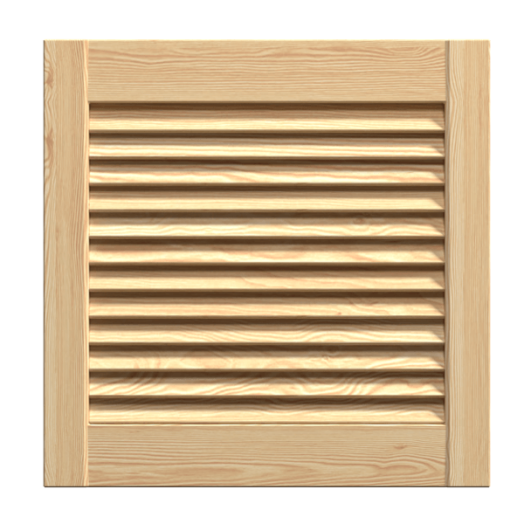 LAMELLAAJTÓ FENYŐ 435X394MM NATÚR,NYITOTT