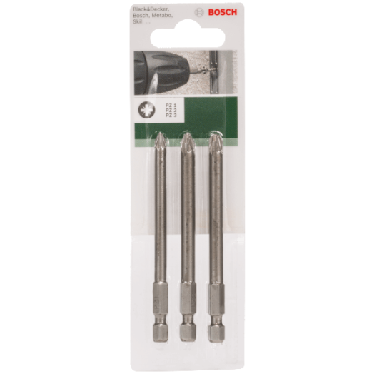 CSAVAROZÓBIT KÉSZLET 3 RÉSZES PZ1-3 KÉTVÉGŰ 89MM