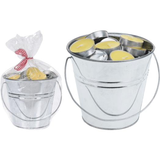 CITRONELLA MÉCSES SZETT 25DB-OS ALU VÖDÖRBEN