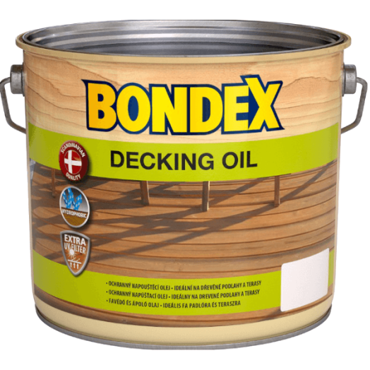 BONDEX DECKING OIL 2,5L SZÍNTELEN