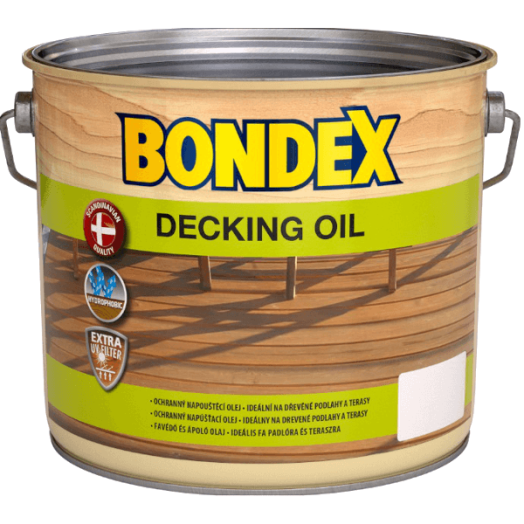 BONDEX DECKING OIL 2,5L VÖRÖS