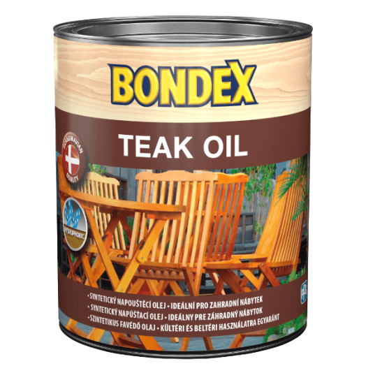 BONDEX TEAKFA OLAJ 0,75L SZÍNTELEN