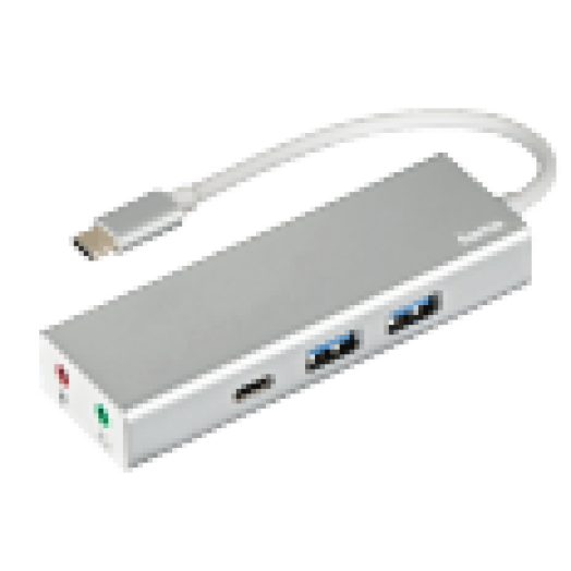 135758 USB 3.1 Type-C Hub (2 USB, 1 USB Type-C) + 3,5mm jack