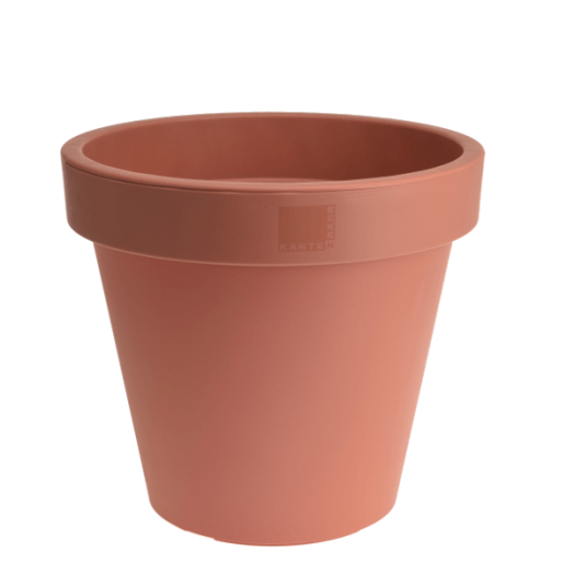 KASPÓ MŰANYAG 40CM ANTRACIT ÉS TERRACOTTA SZÍNBEN