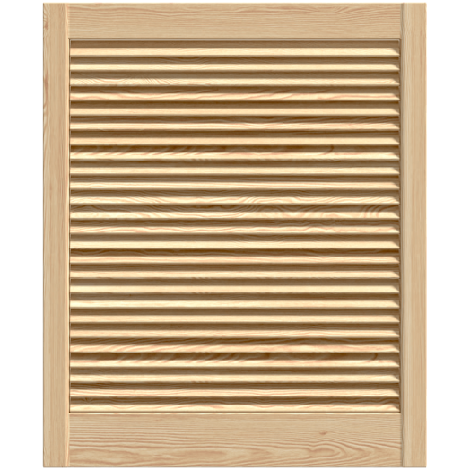 LAMELLAAJTÓ FENYŐ 690X594MM NATÚR, NYITOTT