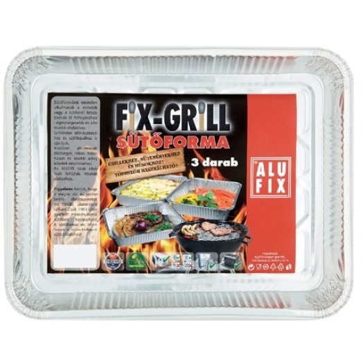 Alufix grilltálca