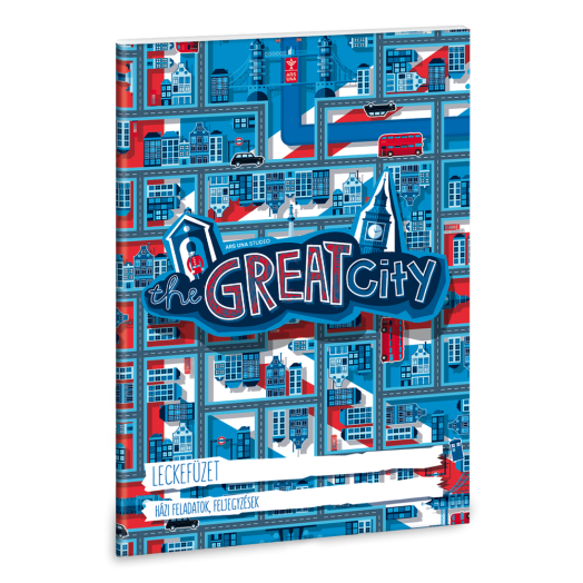 Ars Una The Great City A/5 leckefüzet