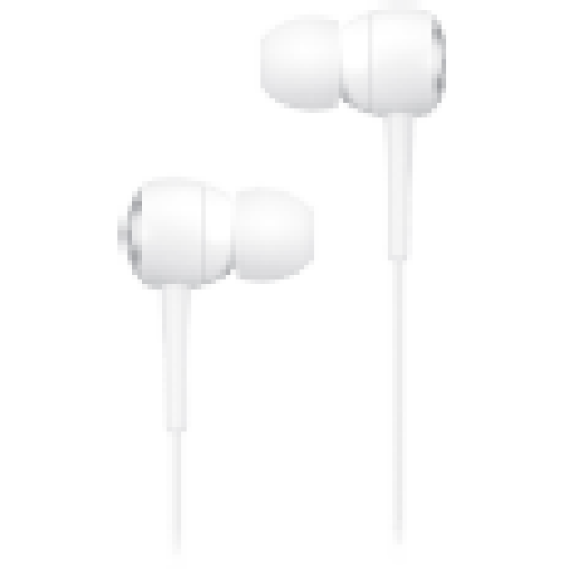 vezetékes sztereó fehér fülhallgató