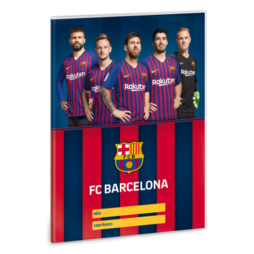 Barcelona füzetborító A/5