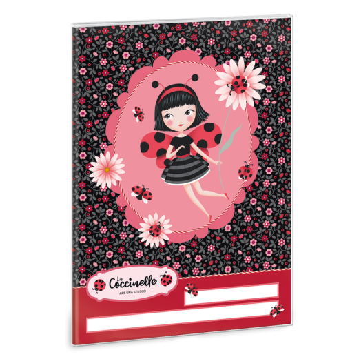 La Coccinelle füzetborító A/5