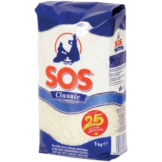 SOS klasszikus vagy hosszú szemű rizs